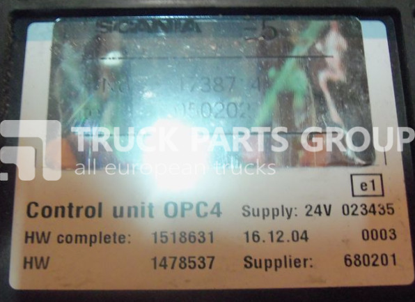SCANIA T, P, G, L, R series OPC4 Control unit 1731140, 1750167, 17514664, 1754669, control unit - Steuergerät für LKW: das Bild 1 SCANIA T, P, G, L, R series OPC4 Control unit 1731140, 1750167, 17514664, 1754669, control unit - Steuergerät für LKW: das Bild 1