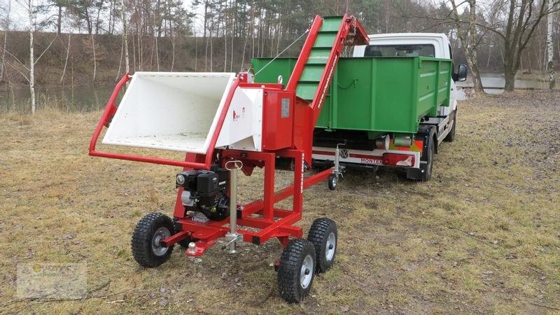 Vemac SMV70 Häcksler Holzhäcksler Holzschredder Benzin Motor Anhän - Holzschredder: das Bild 2 Vemac SMV70 Häcksler Holzhäcksler Holzschredder Benzin Motor Anhän - Holzschredder: das Bild 2
