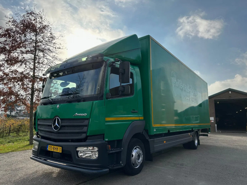 Mercedes-Benz Atego 1018 / NL TRUCK / EURO 6 / AIRCO / BOX+LIFT+SIDE DOOR / AUTOMATIC - Koffer LKW: das Bild 1 Mercedes-Benz Atego 1018 / NL TRUCK / EURO 6 / AIRCO / BOX+LIFT+SIDE DOOR / AUTOMATIC - Koffer LKW: das Bild 1