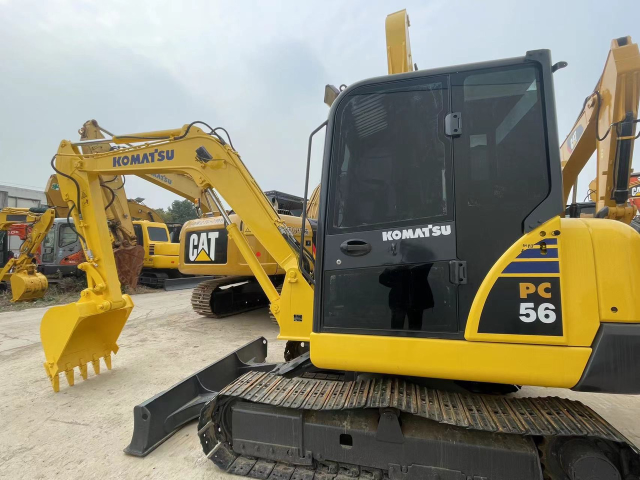KOMATSU PC56-7 - Baumaschine: das Bild 1 KOMATSU PC56-7 - Baumaschine: das Bild 1