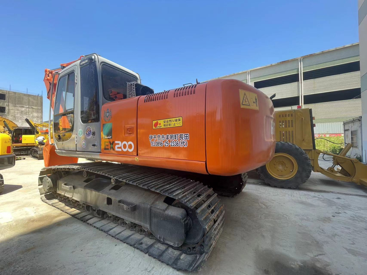 HITACHI ZX200 - Kettenbagger: das Bild 3 HITACHI ZX200 - Kettenbagger: das Bild 3