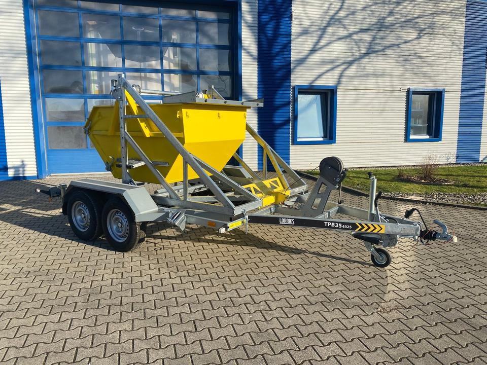 Lorries Kabelanhänger mit Baucontainer 3500KG *INKL.19% MWST*SOFORT VERFÜGBAR!* - Kabeltrommelanhänger: das Bild 3 Lorries Kabelanhänger mit Baucontainer 3500KG *INKL.19% MWST*SOFORT VERFÜGBAR!* - Kabeltrommelanhänger: das Bild 3