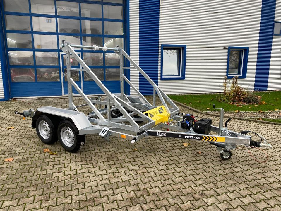 Lorries Kabeltrommel-Anhänger 3500KG mit E-Winde *INKL.19% MWST.*Kabelanhänger Sofort Verfügbar! - Kabeltrommelanhänger: das Bild 3 Lorries Kabeltrommel-Anhänger 3500KG mit E-Winde *INKL.19% MWST.*Kabelanhänger Sofort Verfügbar! - Kabeltrommelanhänger: das Bild 3