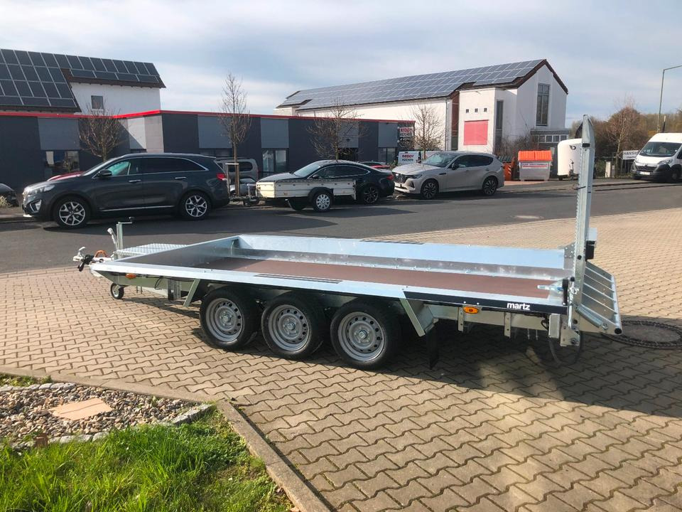 Baumaschinenanhänger Martz 3-Achs Anhänger Maschinen Tieflader 3500KG *INKL.19% MWST*100KMH*SOFORT!*: das Bild 6