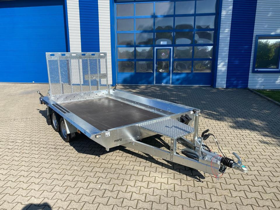 Martz Tieflader Maschinenanhänger 3500KG *NUTZLAST 2838KG*INKL.19% MWST*SOFORT!* - Baumaschinenanhänger: das Bild 3 Martz Tieflader Maschinenanhänger 3500KG *NUTZLAST 2838KG*INKL.19% MWST*SOFORT!* - Baumaschinenanhänger: das Bild 3