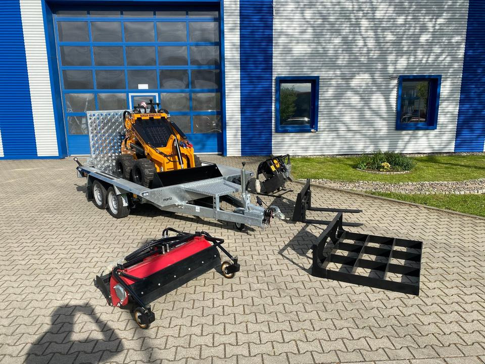 Radlader / Minilader BK323S Komplettpaket mit Tieflader + Zübehör *INKL.19% MWST.*BERGER KRAUS*BRIGGS&STRATTON* - Kompaktlader: das Bild 2 Radlader / Minilader BK323S Komplettpaket mit Tieflader + Zübehör *INKL.19% MWST.*BERGER KRAUS*BRIGGS&STRATTON* - Kompaktlader: das Bild 2