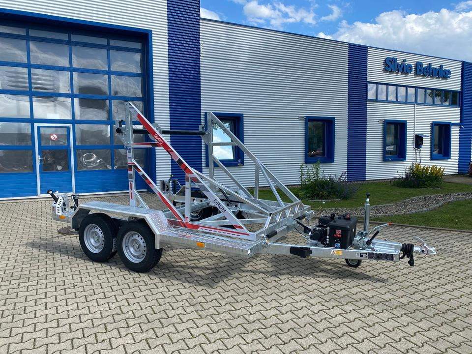Vermietung / Kabelanhänger 3500KG E-Winde / Nutzlast 2749KG / Kabeltrommel-Anhänger / Glasfaser/ 3 Tage - Kabeltrommelanhänger: das Bild 1 Vermietung / Kabelanhänger 3500KG E-Winde / Nutzlast 2749KG / Kabeltrommel-Anhänger / Glasfaser/ 3 Tage - Kabeltrommelanhänger: das Bild 1