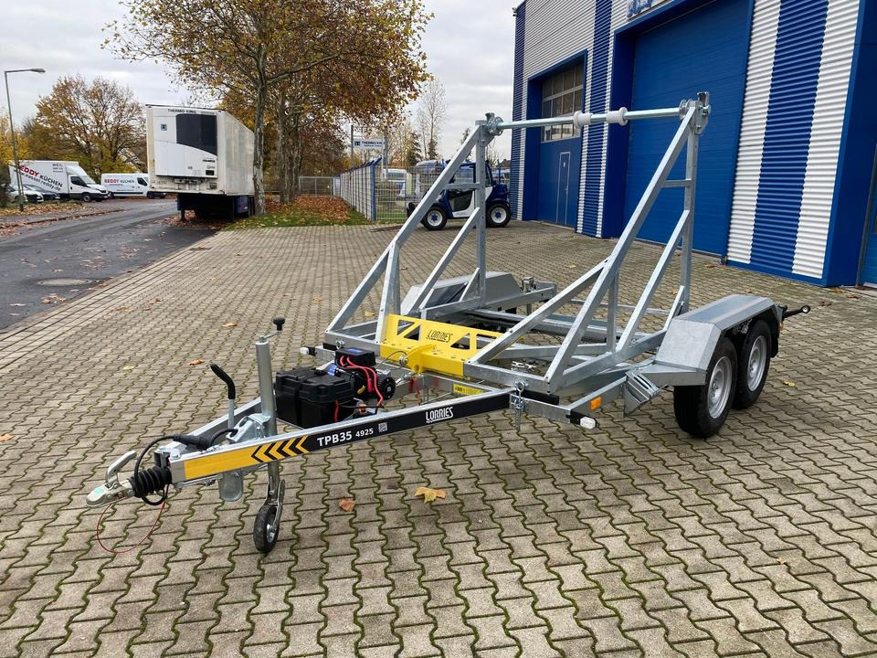 Vermietung / Kabelanhänger 3500KG E-Winde / Nutzlast 2825KG / Kabeltrommel-Anhänger / Glasfaser/ 1 Woche - Kabeltrommelanhänger: das Bild 1 Vermietung / Kabelanhänger 3500KG E-Winde / Nutzlast 2825KG / Kabeltrommel-Anhänger / Glasfaser/ 1 Woche - Kabeltrommelanhänger: das Bild 1