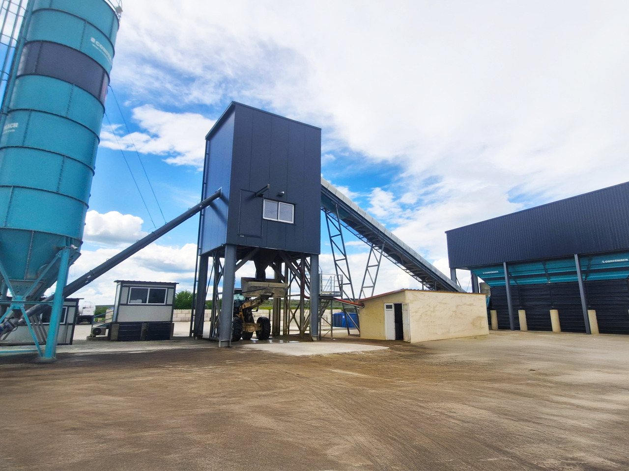 Constmach 100 m³/h Stationary Concrete Batching Plant - Betonmischanlage: das Bild 1 Constmach 100 m³/h Stationary Concrete Batching Plant - Betonmischanlage: das Bild 1