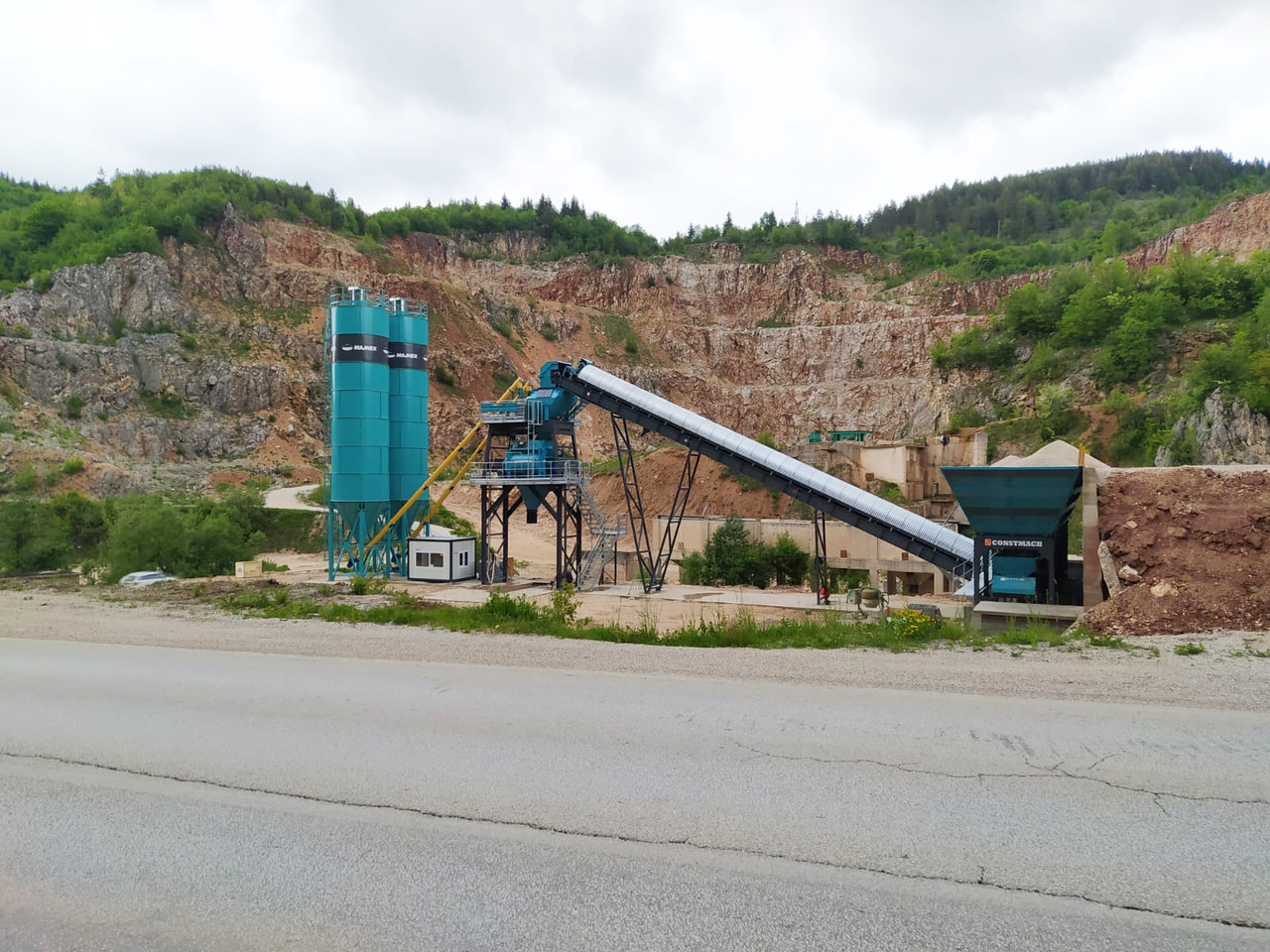 Constmach 100 m³/h Stationary Concrete Batching Plant - Betonmischanlage: das Bild 3 Constmach 100 m³/h Stationary Concrete Batching Plant - Betonmischanlage: das Bild 3