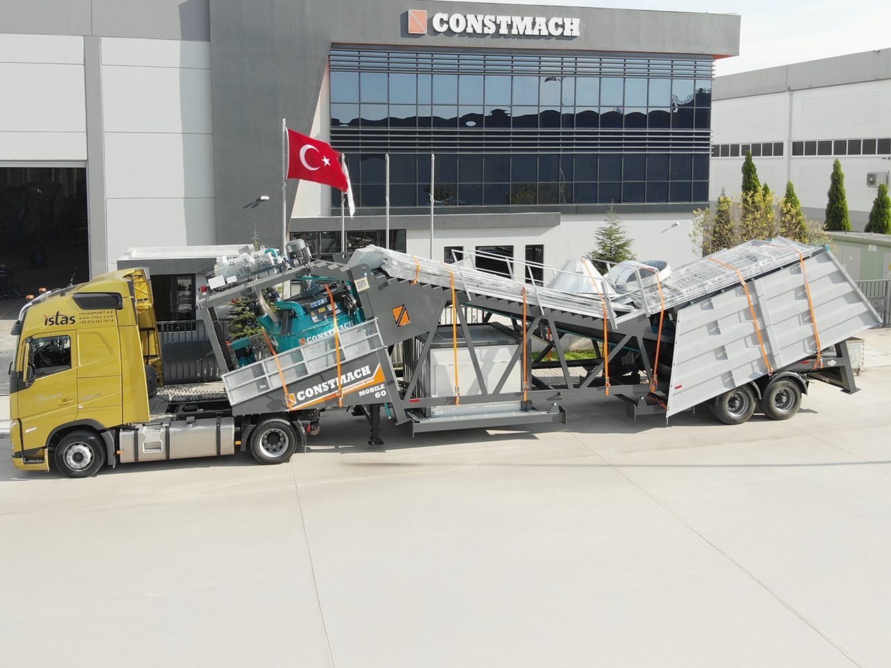 Constmach 60 m³/h Portable Concrete Batching Plant - Betonmischanlage: das Bild 4 Constmach 60 m³/h Portable Concrete Batching Plant - Betonmischanlage: das Bild 4