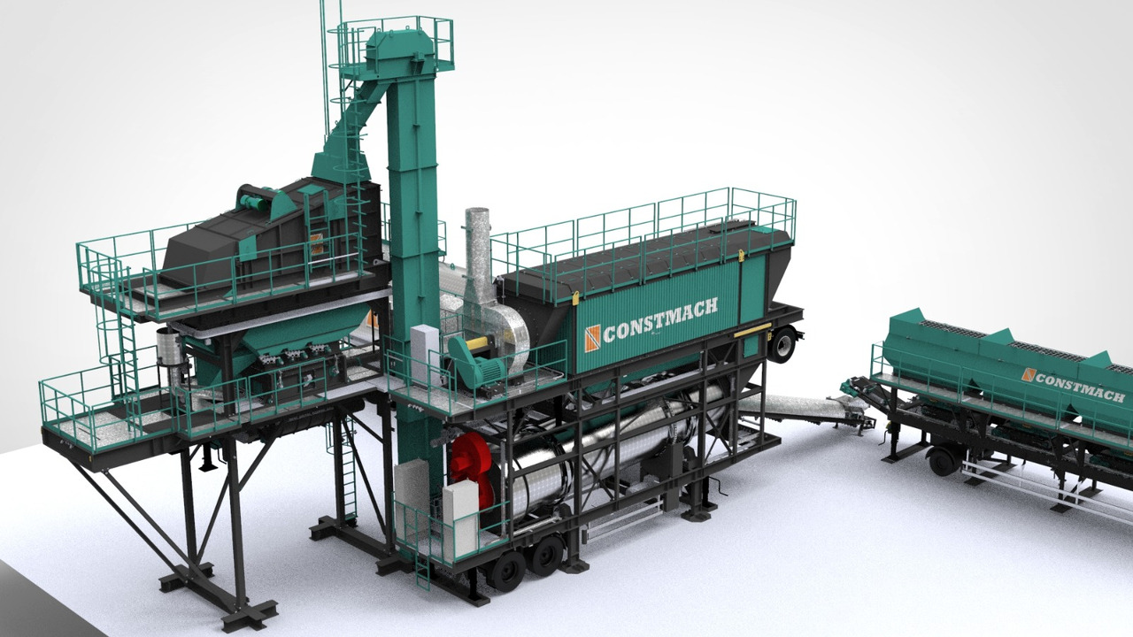 Constmach Centrales D'asphalte Mobiles de Type Batch - Asphaltmischanlage: das Bild 2 Constmach Centrales D'asphalte Mobiles de Type Batch - Asphaltmischanlage: das Bild 2