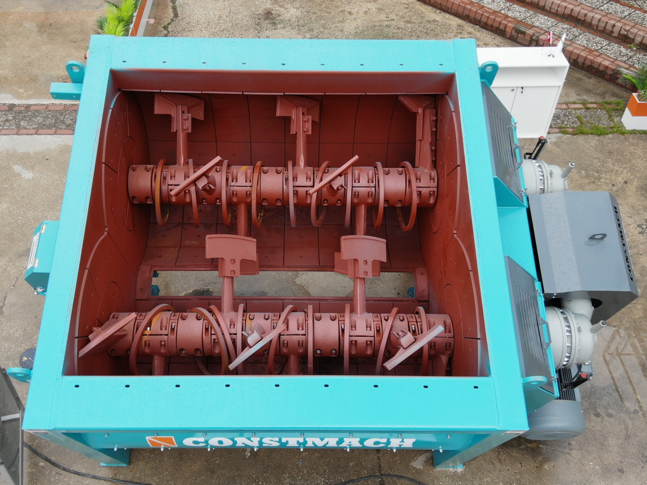Constmach Doppelwellen-Betonmischer (Paddelmischer) - Betonmischer: das Bild 2 Constmach Doppelwellen-Betonmischer (Paddelmischer) - Betonmischer: das Bild 2