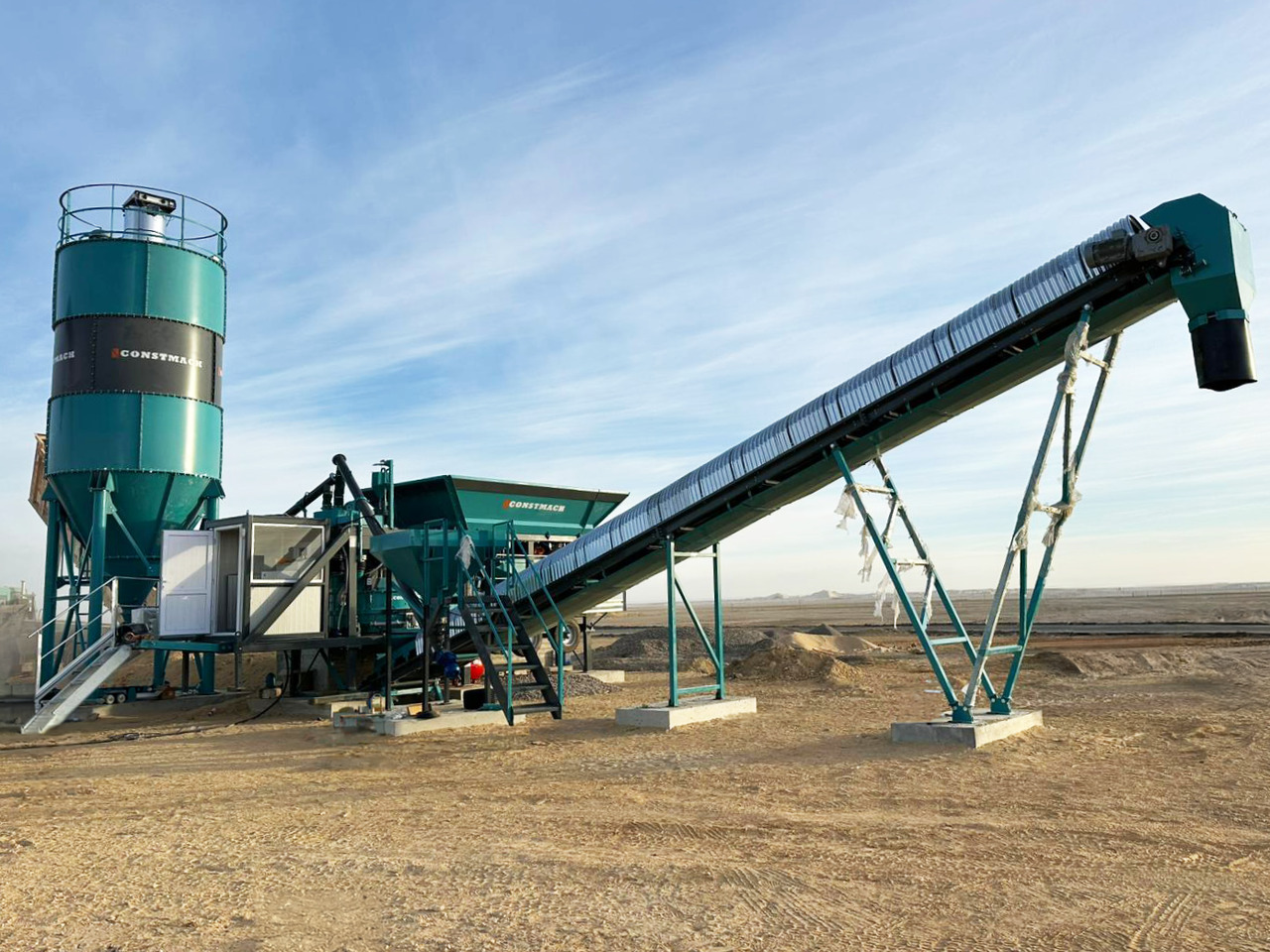 Constmach Mini Mobile Concrete Batching Plant 30 m³/h - Betonmischanlage: das Bild 2 Constmach Mini Mobile Concrete Batching Plant 30 m³/h - Betonmischanlage: das Bild 2