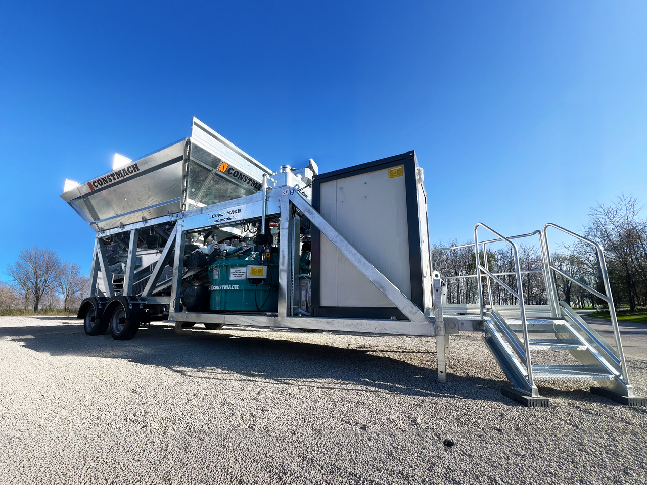 Constmach Mini Mobile Concrete Batching Plant 30 m³/h - Betonmischanlage: das Bild 4 Constmach Mini Mobile Concrete Batching Plant 30 m³/h - Betonmischanlage: das Bild 4