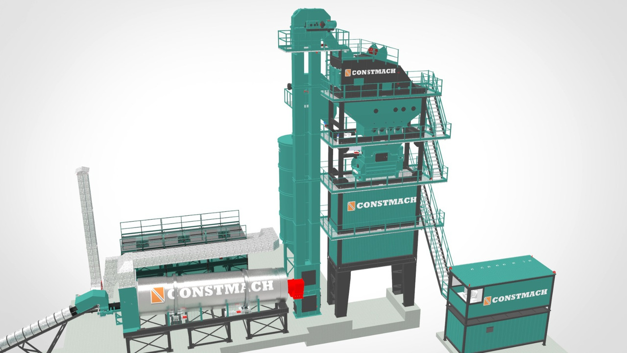 Constmach Stationary Batch Type Asphalt Plants - Asphaltmischanlage: das Bild 4 Constmach Stationary Batch Type Asphalt Plants - Asphaltmischanlage: das Bild 4