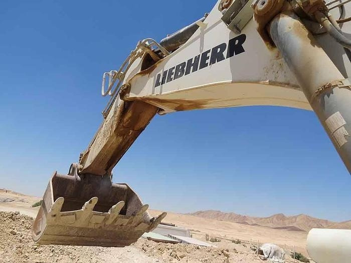 Kettenbagger Liebherr R9150: das Bild 12