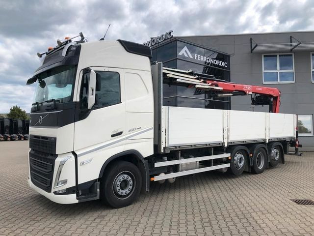 Volvo FH460 8x2 TRIDEM VLA&NLA gelenkt*FASSI F215AS.24 - Pritsche LKW, Autokran: das Bild 4 Volvo FH460 8x2 TRIDEM VLA&NLA gelenkt*FASSI F215AS.24 - Pritsche LKW, Autokran: das Bild 4