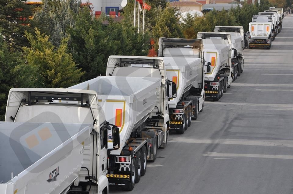 Özgül 3 AXLE TIPPING SEMI TRAILER - Kipper Auflieger: das Bild 4 Özgül 3 AXLE TIPPING SEMI TRAILER - Kipper Auflieger: das Bild 4