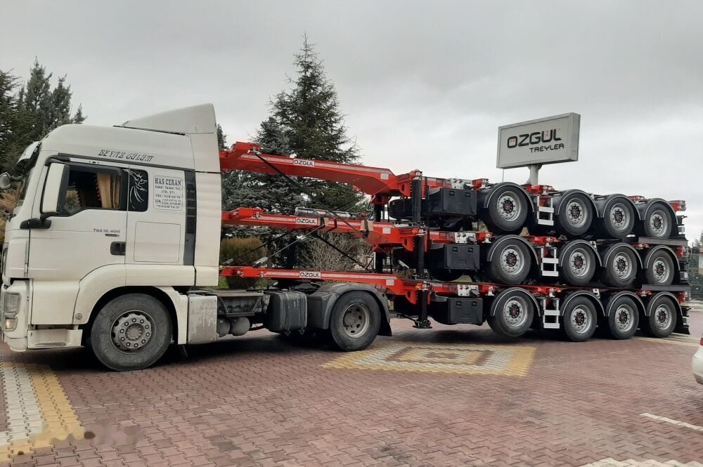 Özgül 4 AXLE HIGH CUBE CONTAINER CARRIER - Container/ Wechselfahrgestell Auflieger: das Bild 1 Özgül 4 AXLE HIGH CUBE CONTAINER CARRIER - Container/ Wechselfahrgestell Auflieger: das Bild 1