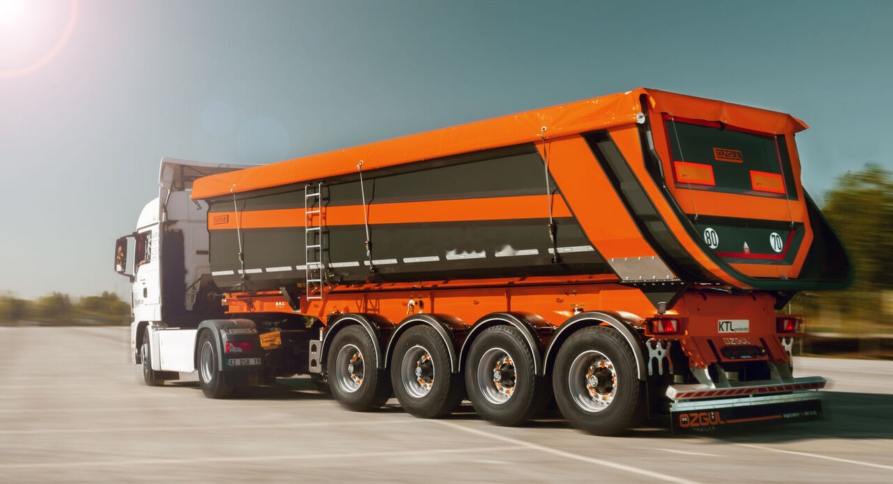 Özgül 4 AXLE TIPPING SEMI TRAILER - Kipper Auflieger: das Bild 4 Özgül 4 AXLE TIPPING SEMI TRAILER - Kipper Auflieger: das Bild 4