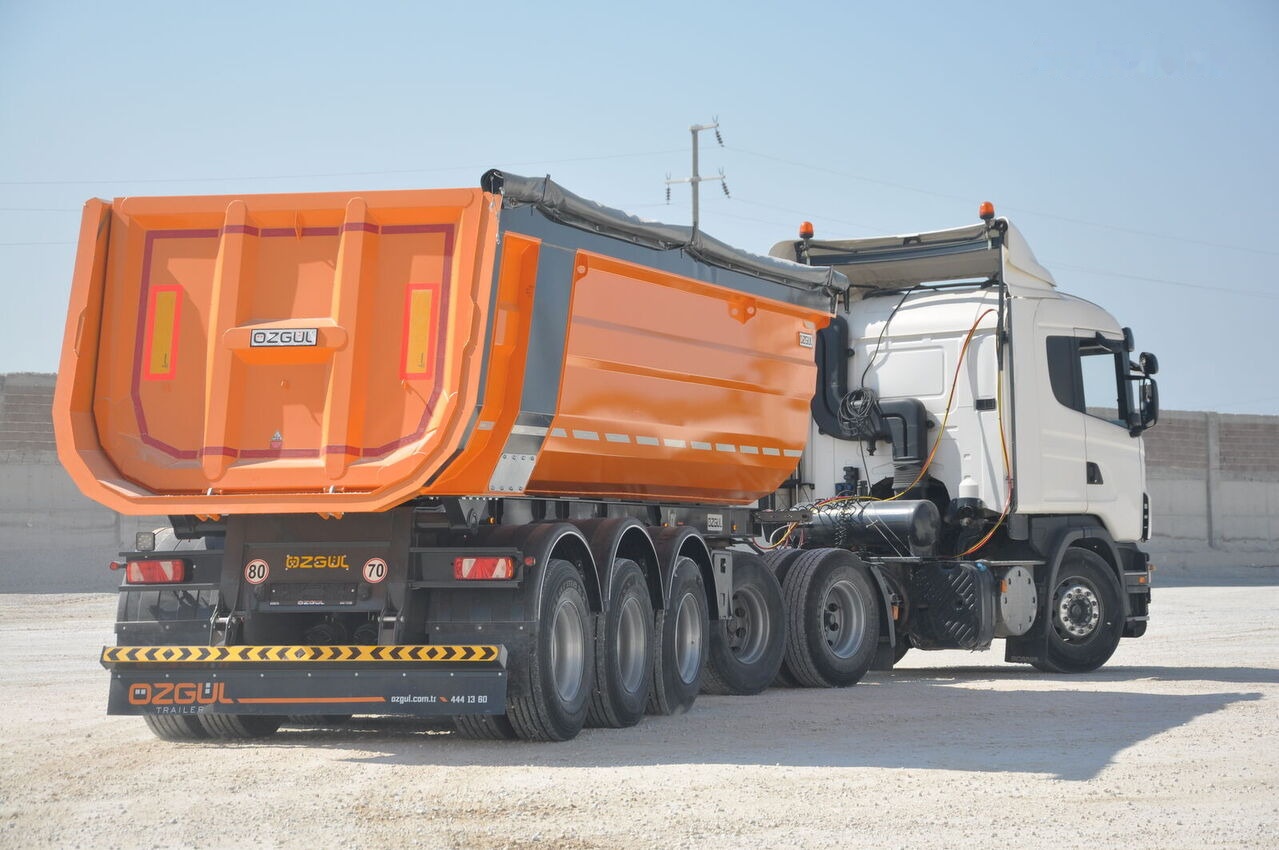 Özgül 4 AXLE TIPPING SEMI TRAILER - Kipper Auflieger: das Bild 2 Özgül 4 AXLE TIPPING SEMI TRAILER - Kipper Auflieger: das Bild 2