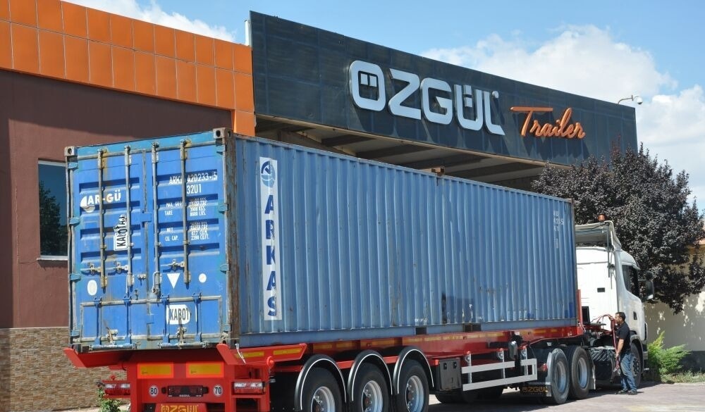 Özgül 40 FT TIPPING CONTAINER CHASSIS AINER CARRIER - Container/ Wechselfahrgestell Auflieger: das Bild 2 Özgül 40 FT TIPPING CONTAINER CHASSIS AINER CARRIER - Container/ Wechselfahrgestell Auflieger: das Bild 2