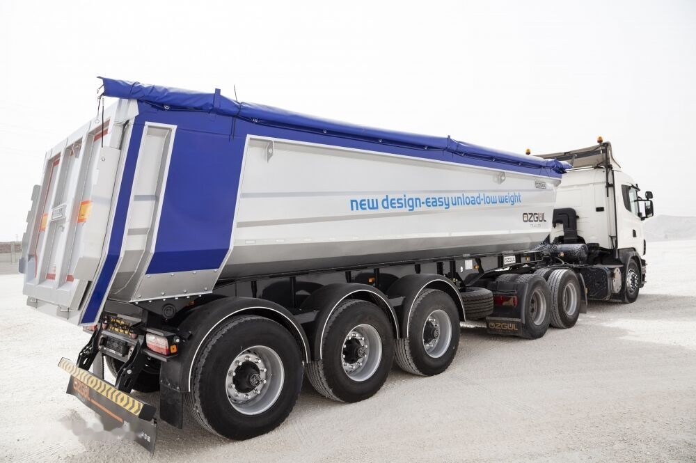 Özgül HALF PIPE TIPPING TRAILER LIGHT MODEL - Kipper Auflieger: das Bild 2 Özgül HALF PIPE TIPPING TRAILER LIGHT MODEL - Kipper Auflieger: das Bild 2