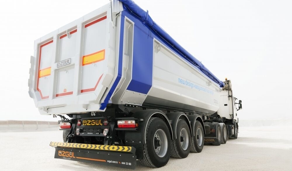 Özgül HALF PIPE TIPPING TRAILER LIGHT MODEL - Kipper Auflieger: das Bild 3 Özgül HALF PIPE TIPPING TRAILER LIGHT MODEL - Kipper Auflieger: das Bild 3
