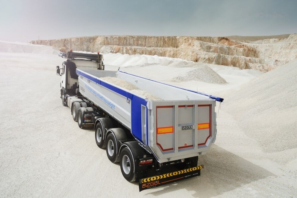 Özgül HALF PIPE TIPPING TRAILER LIGHT MODEL - Kipper Auflieger: das Bild 4 Özgül HALF PIPE TIPPING TRAILER LIGHT MODEL - Kipper Auflieger: das Bild 4