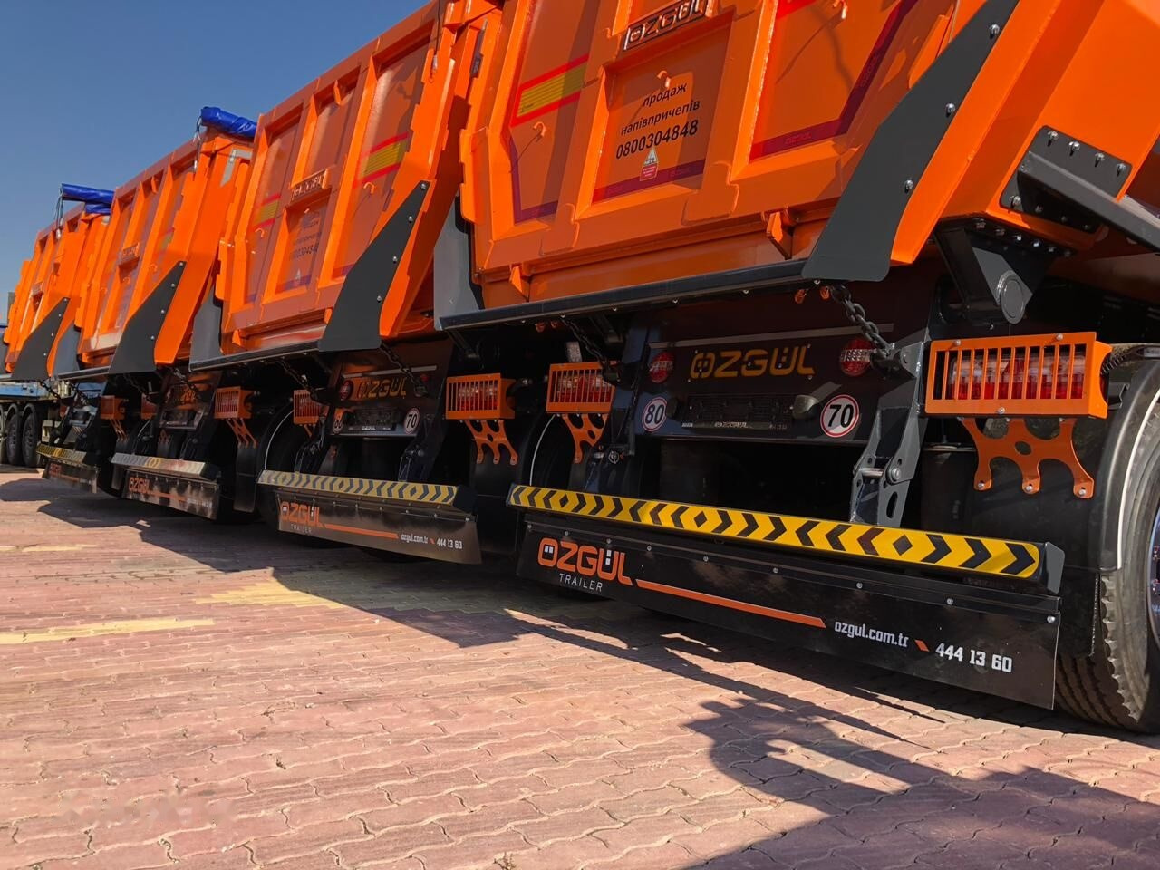Özgül HALF PIPE TIPPING TRAILER - Kipper Auflieger: das Bild 1 Özgül HALF PIPE TIPPING TRAILER - Kipper Auflieger: das Bild 1