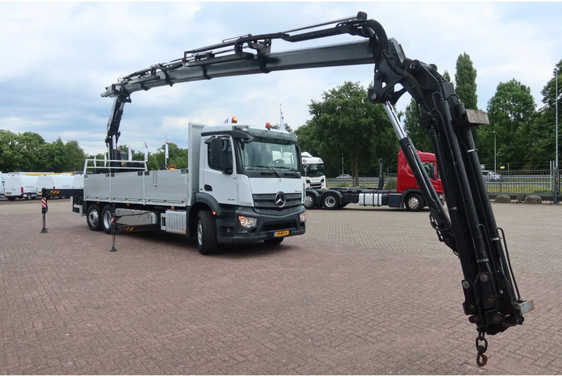 Mercedes-Benz ANTOS 2830 Kraanwagen open Laadbak Fassi F295 + FLY-JIB - Autokran: das Bild 3 Mercedes-Benz ANTOS 2830 Kraanwagen open Laadbak Fassi F295 + FLY-JIB - Autokran: das Bild 3