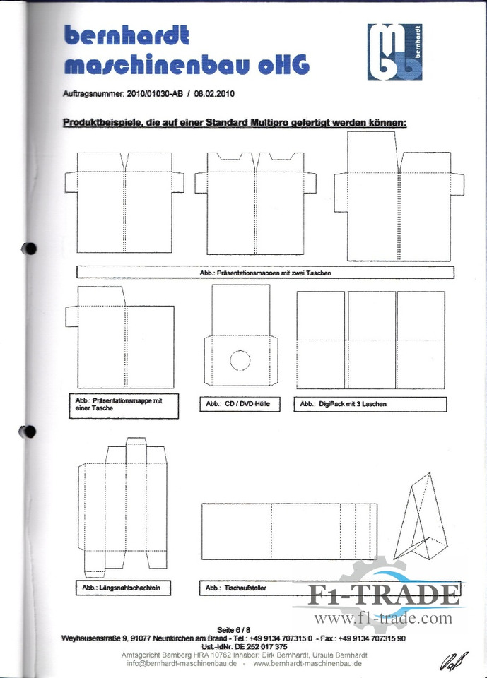 Bernhardt FKB 700 - Falzmaschine: das Bild 5 Bernhardt FKB 700 - Falzmaschine: das Bild 5