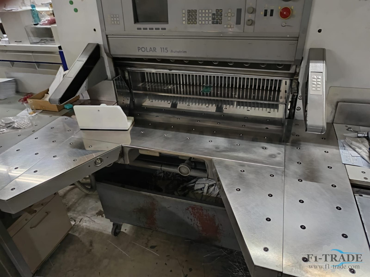Polar 115 ED-AT - Papierschneidemaschine: das Bild 1 Polar 115 ED-AT - Papierschneidemaschine: das Bild 1