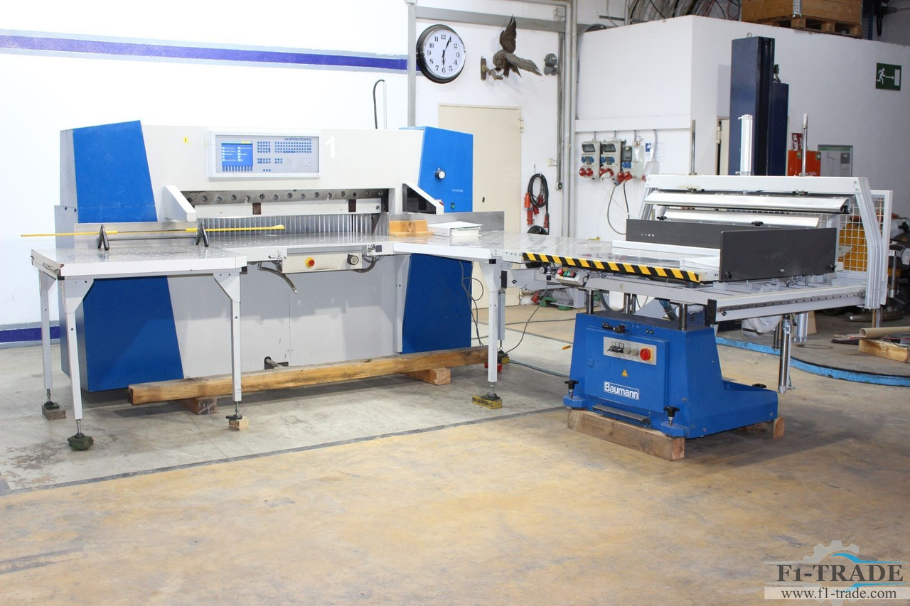 Wohlenberg 137 CUT-Tec - Papierschneidemaschine: das Bild 1 Wohlenberg 137 CUT-Tec - Papierschneidemaschine: das Bild 1