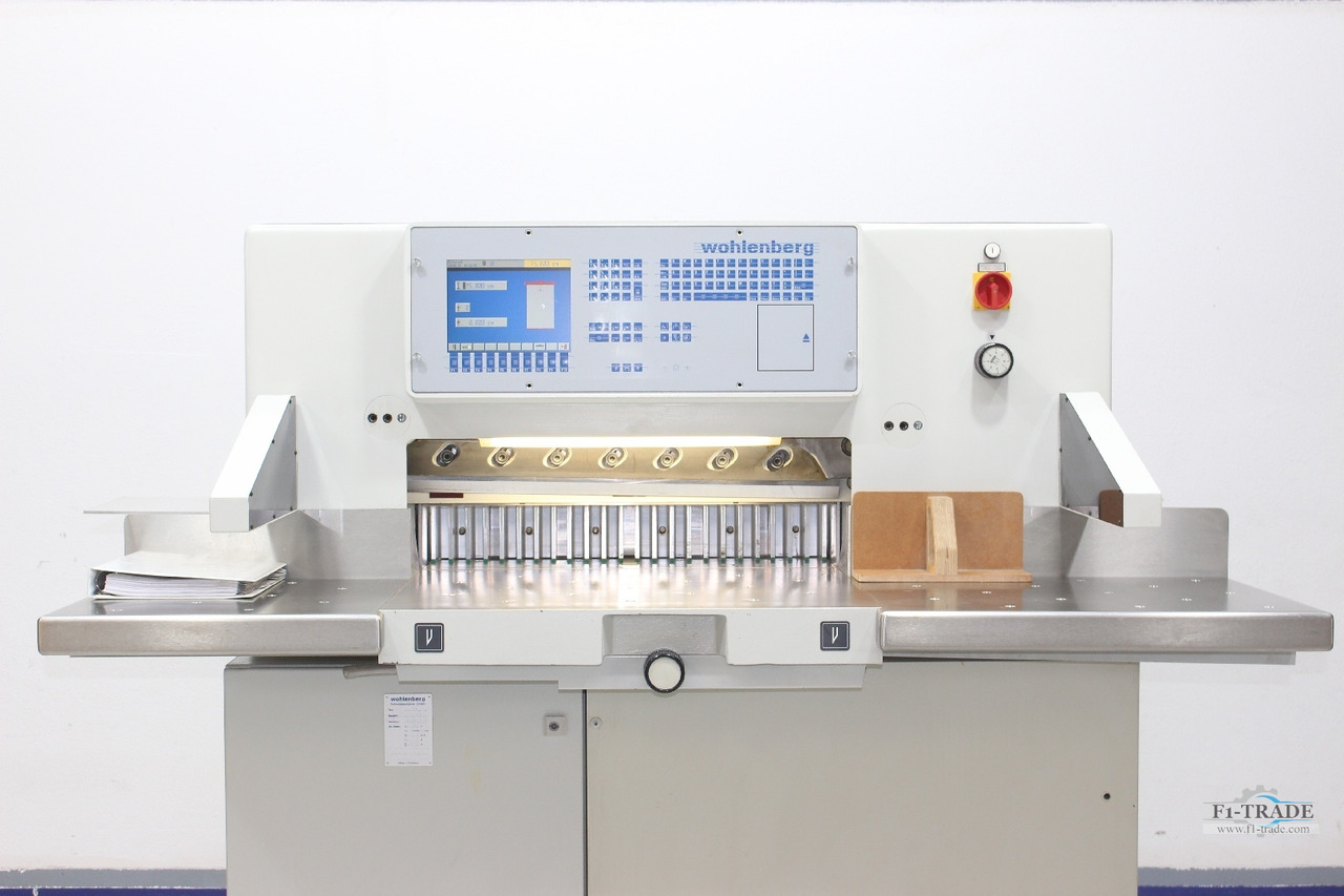 Wohlenberg CUT-Tec 76 - Papierschneidemaschine: das Bild 4 Wohlenberg CUT-Tec 76 - Papierschneidemaschine: das Bild 4
