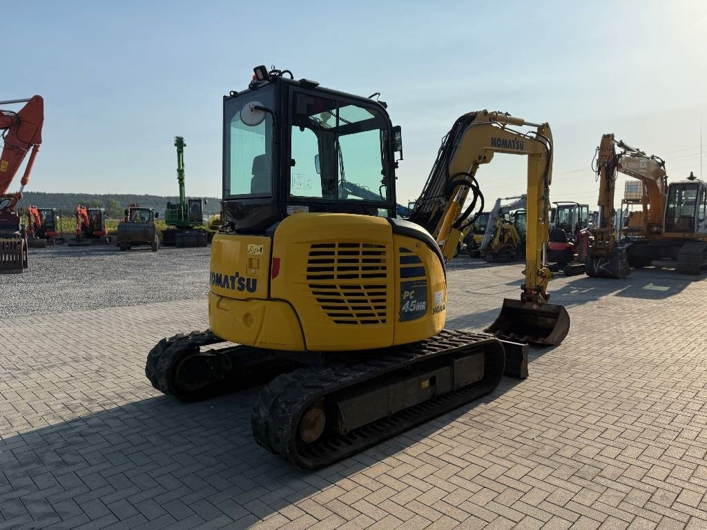 Komatsu PC 45 MR-5 - Minibagger: das Bild 5 Komatsu PC 45 MR-5 - Minibagger: das Bild 5