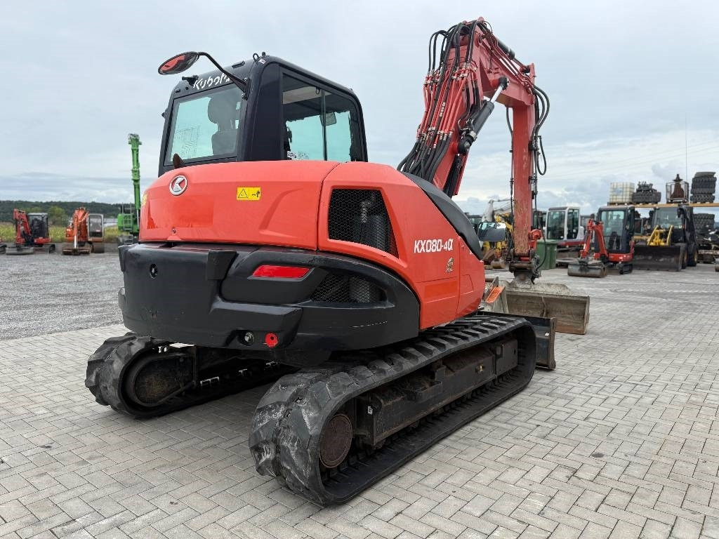 Kubota KX 080-4 - Minibagger: das Bild 5 Kubota KX 080-4 - Minibagger: das Bild 5