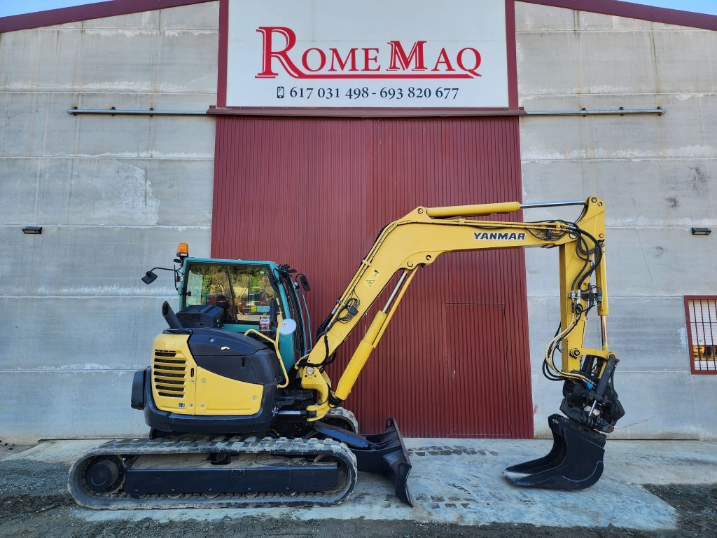 YANMAR VIO80-1A - Minibagger: das Bild 3 YANMAR VIO80-1A - Minibagger: das Bild 3