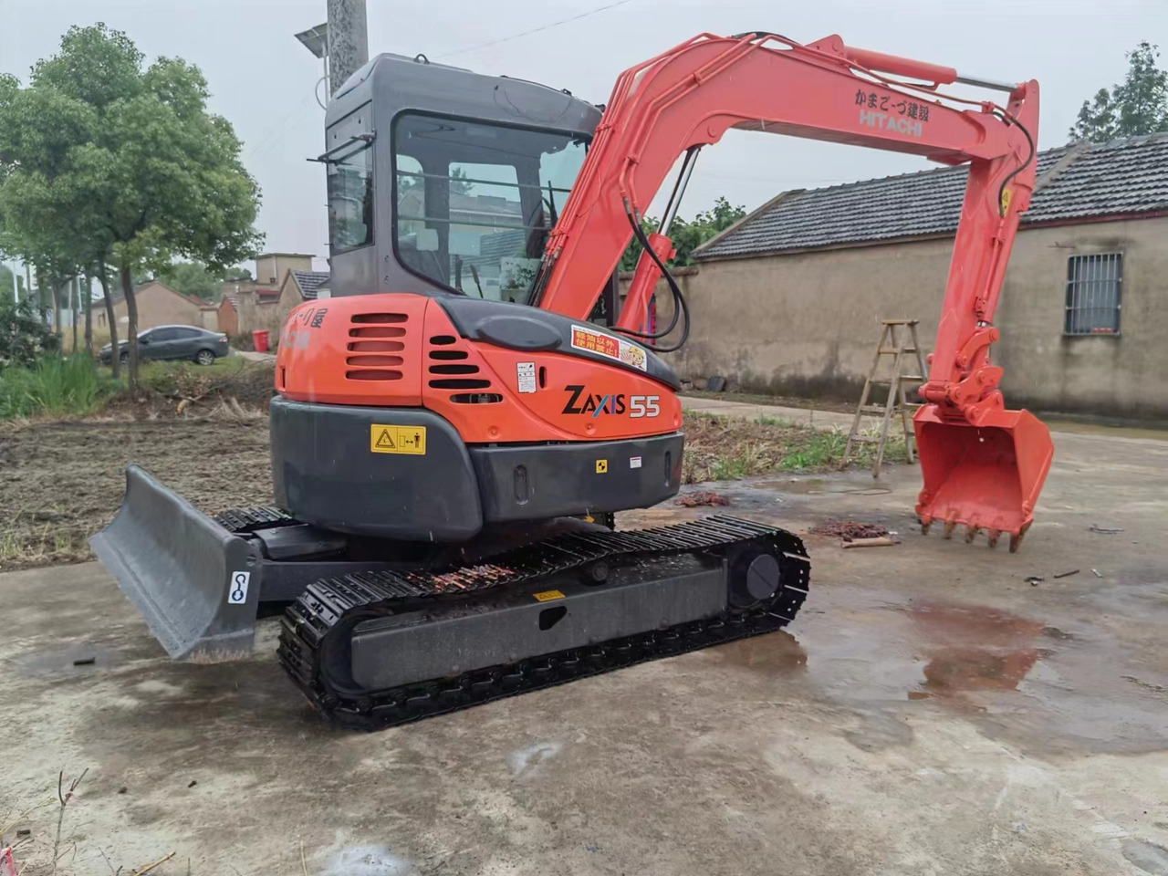 HITACHI ZX55UR - Minibagger: das Bild 1 HITACHI ZX55UR - Minibagger: das Bild 1