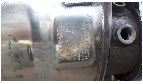 Katalysator SCR Euro 6 VOLVO FH4 / RENAULT Serie T - 21364820 - Fahrzeugkatalysator für LKW: das Bild 5 Katalysator SCR Euro 6 VOLVO FH4 / RENAULT Serie T - 21364820 - Fahrzeugkatalysator für LKW: das Bild 5