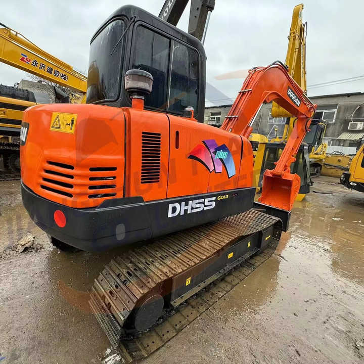 Kettenbagger Awesome Performance Korea Imported Small Scale Used Doosan Dh60 Excavator in Shanghai: das Bild 1