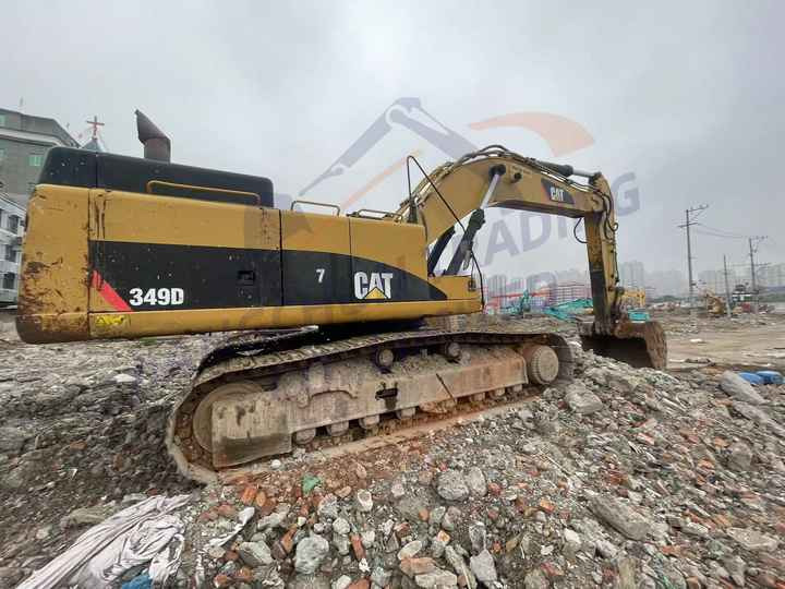 Original Well-Maintained CAT 349D Used Excavator for Sale - Kettenbagger: das Bild 3 Original Well-Maintained CAT 349D Used Excavator for Sale - Kettenbagger: das Bild 3