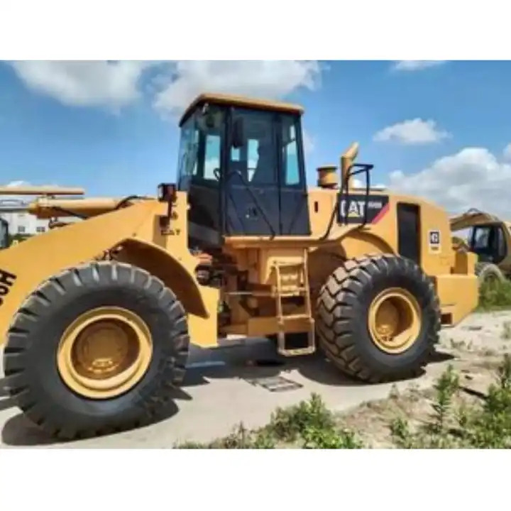 Used Construction Caterpillar 966h Wheeled Loader Cat966h Cat966 Wheel Loader in Shanghai - Radlader: das Bild 3 Used Construction Caterpillar 966h Wheeled Loader Cat966h Cat966 Wheel Loader in Shanghai - Radlader: das Bild 3
