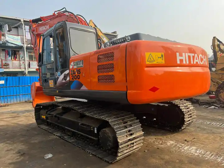 Used Hitachi excavator ZX200-3G in good condition for sale - Kettenbagger: das Bild 5 Used Hitachi excavator ZX200-3G in good condition for sale - Kettenbagger: das Bild 5