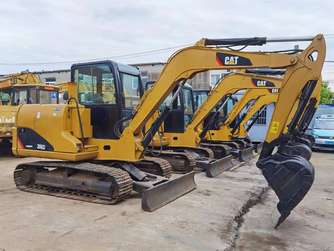 Used cat mini excavator 306D 302.5 6ton 2.5ton free shipping with mini excavator bucket - Kettenbagger: das Bild 3 Used cat mini excavator 306D 302.5 6ton 2.5ton free shipping with mini excavator bucket - Kettenbagger: das Bild 3