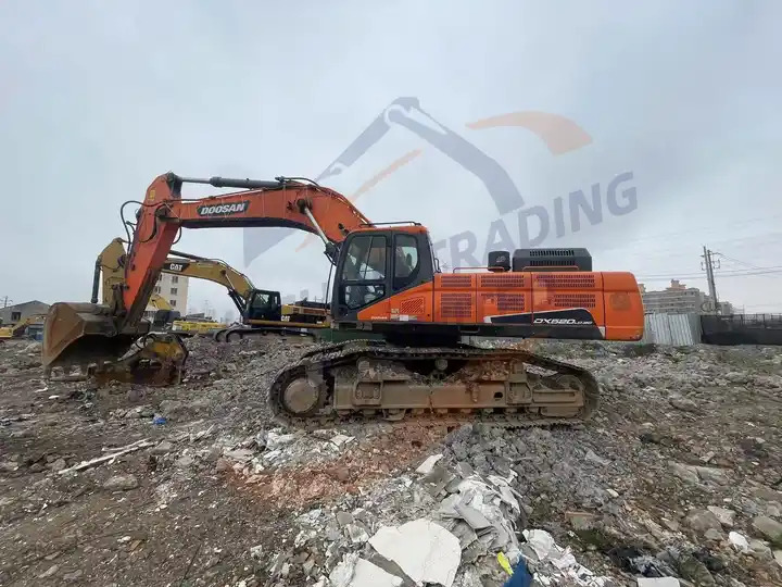 Kettenbagger new arrival Used Doosan excavator DX520LC-9C in good condition for sale in good condition: das Bild 6