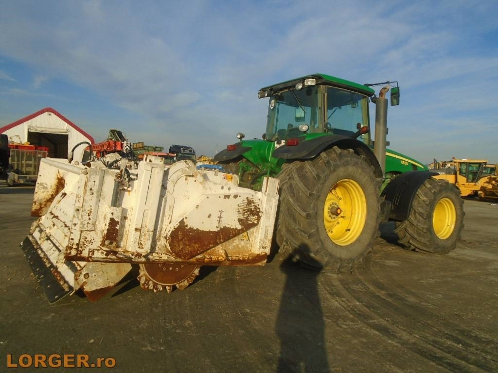 John Deere 8530 cu stabilizator de sol Wirtgen WS 250. - Traktor: das Bild 5 John Deere 8530 cu stabilizator de sol Wirtgen WS 250. - Traktor: das Bild 5