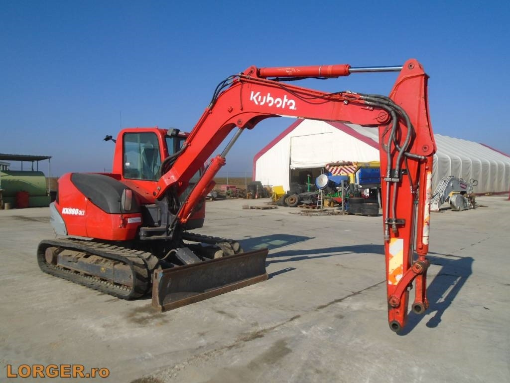 Kubota KX 080-3 - Kettenbagger: das Bild 4 Kubota KX 080-3 - Kettenbagger: das Bild 4