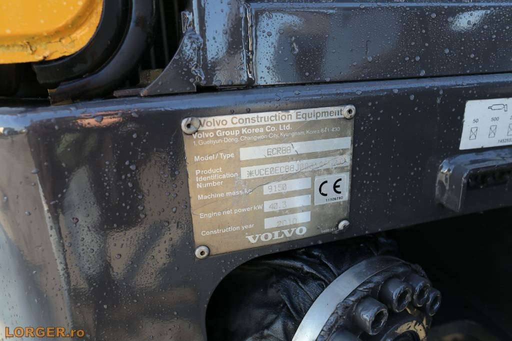 Minibagger Volvo ECR 88 PLUS: das Bild 20 Minibagger Volvo ECR 88 PLUS: das Bild 20